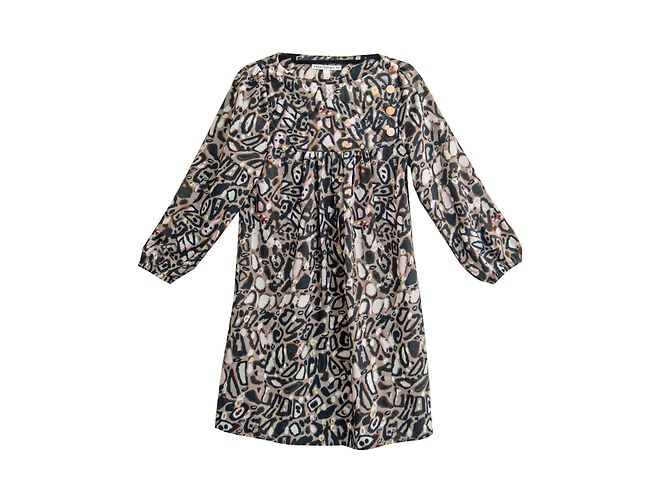 Twenty8twelve by S.Miller Tunika Kleid Leopardenmuster Beige
