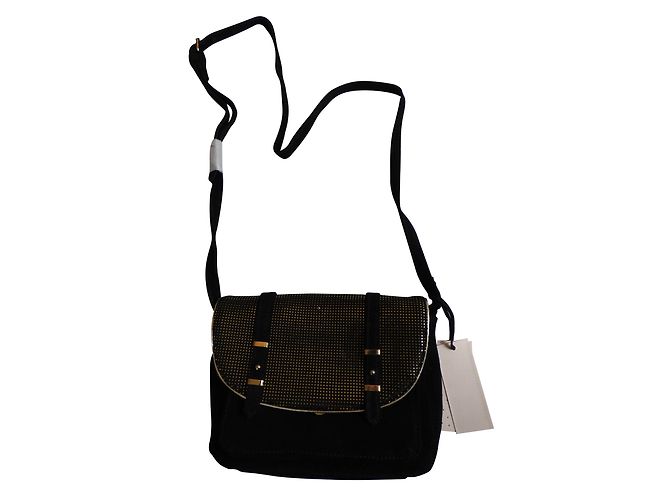 Petite Mendigote Bolsas Preto Dourado