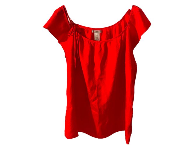 Gap Tops Roja Seda  ref.52201