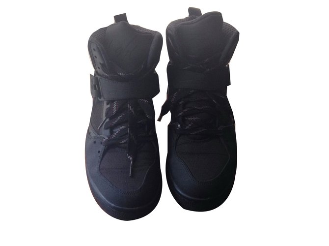Nike Vuelo de air jordan Negro Sintético  ref.52230