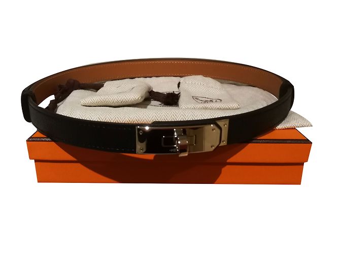 Hermès Kelly Belt Black