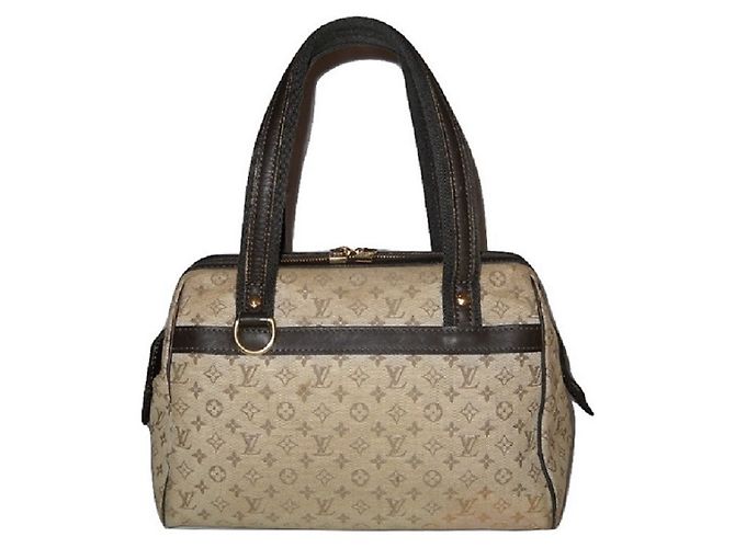 Louis Vuitton mini monogramma vintage Josephine PM Marrone Beige