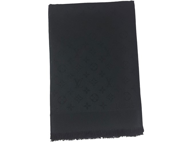 Louis Vuitton Foulards Noir  ref.52403