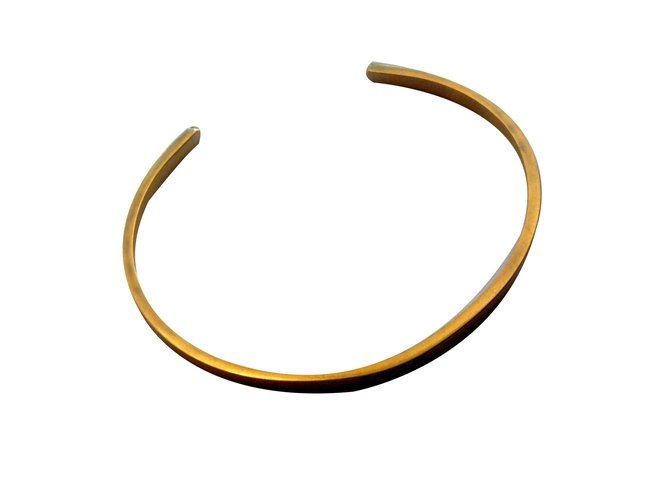 Autre Marque Eu amo o bracelete de LA BAULE Dourado Metal  ref.52594