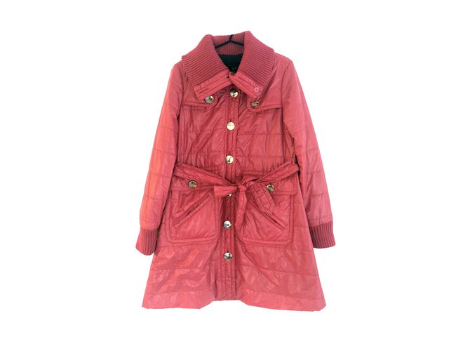 Marc by Marc Jacobs Coats, Outerwear Red Nylon  ref.52617
