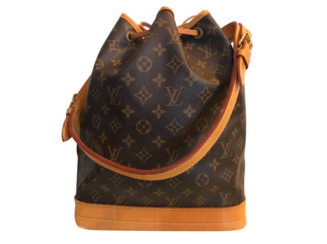 Noe Louis Vuitton Sac Grande Monogram Leather ref.52747 - Closet