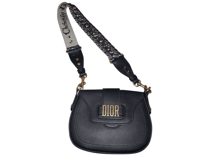 Teasing Deliberate Autonomy Dior D-FENCE Blue Leather ref.52757 - Joli Closet