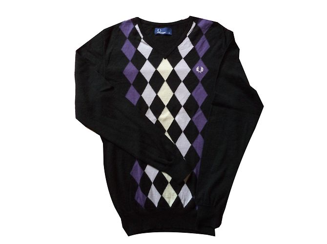 Fred Perry Sweaters Purple