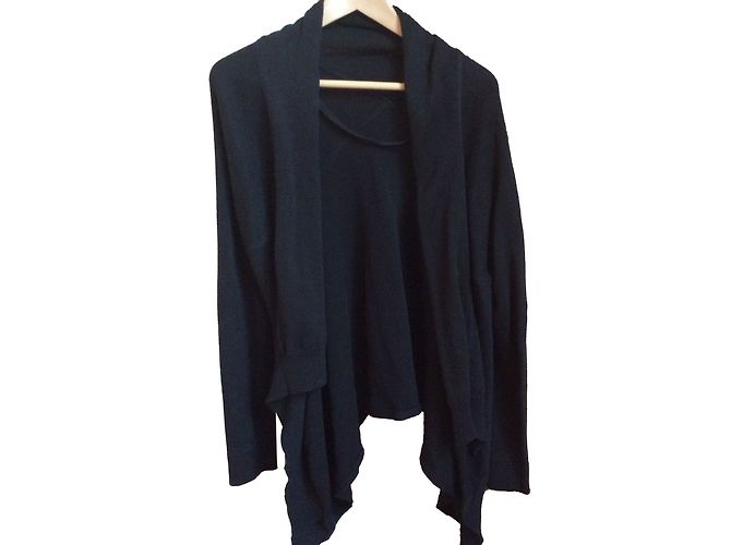 Gap Strickjacke Schwarz Baumwolle Größe S