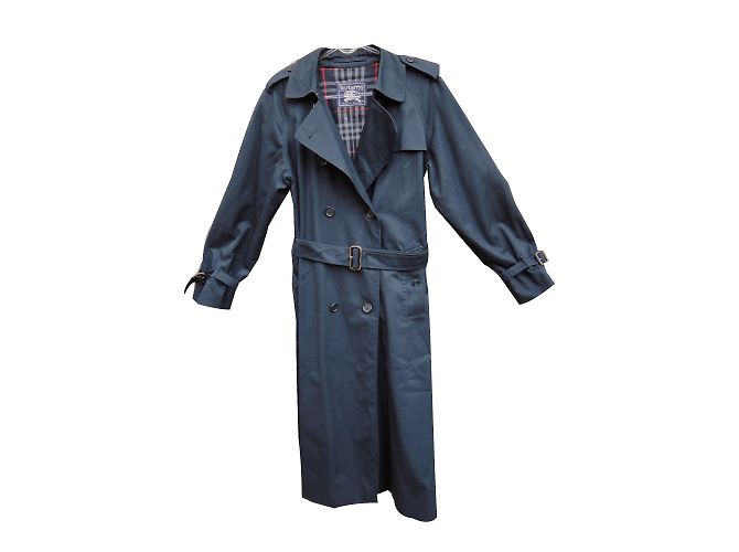 Burberry Trenchcoat Navy Blue Marineblau