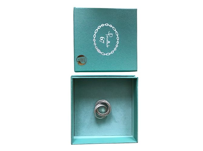 Anillo Pomellato de plata talla 57FR