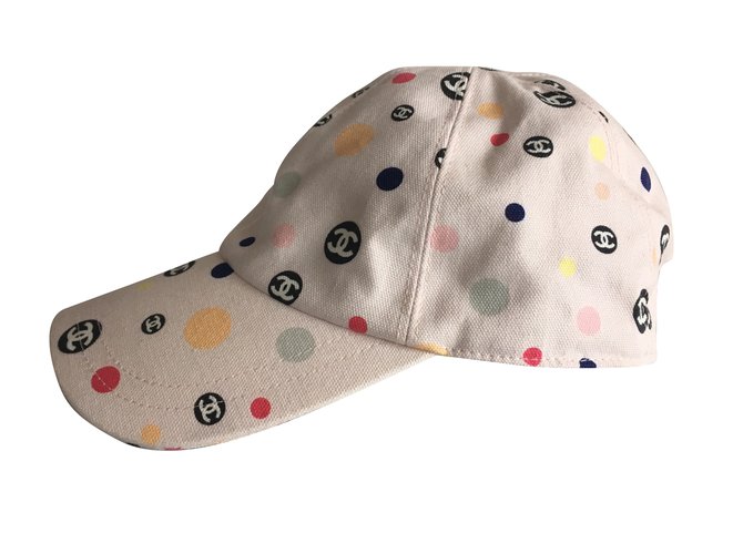 Chanel Hüte Pink Baumwolle  ref.53524