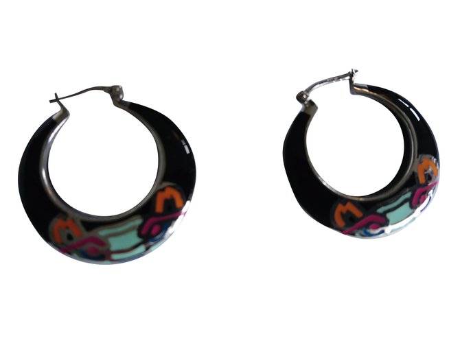 Kenzo Earrings Multiple colors Silver  ref.53527