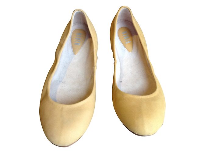 Bloch Ballerinas Caramel Wildleder 39FR Karamell