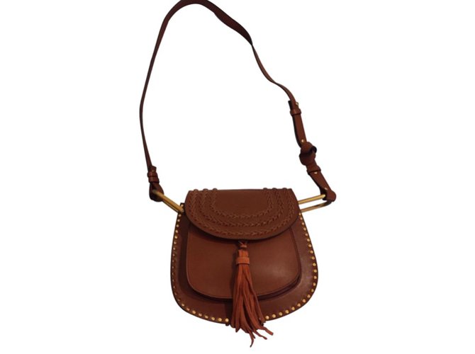 Chloé Hudson Caramelo Couro  ref.53593