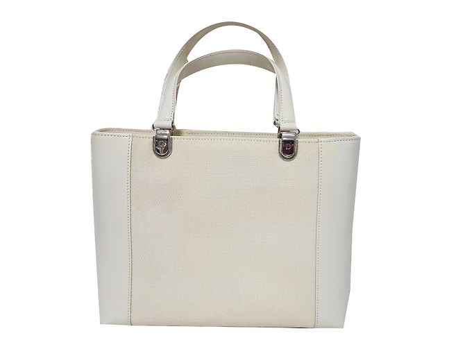 Bolsa Dior em tecido creme Cru