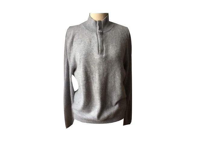 Agnès b. Pull en cachemire gris
