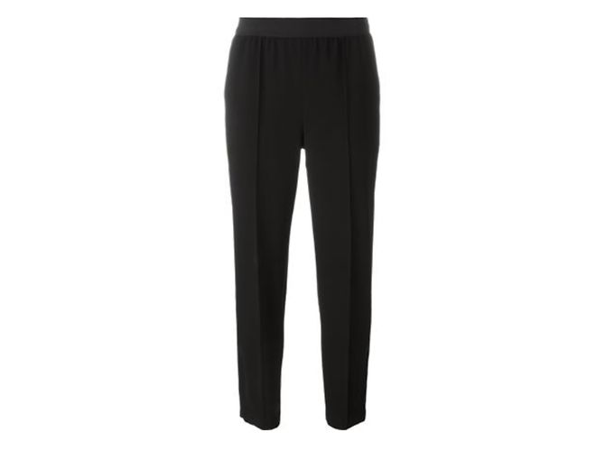 Theory NOVA Teoria Calça Cenoura Preta Preto