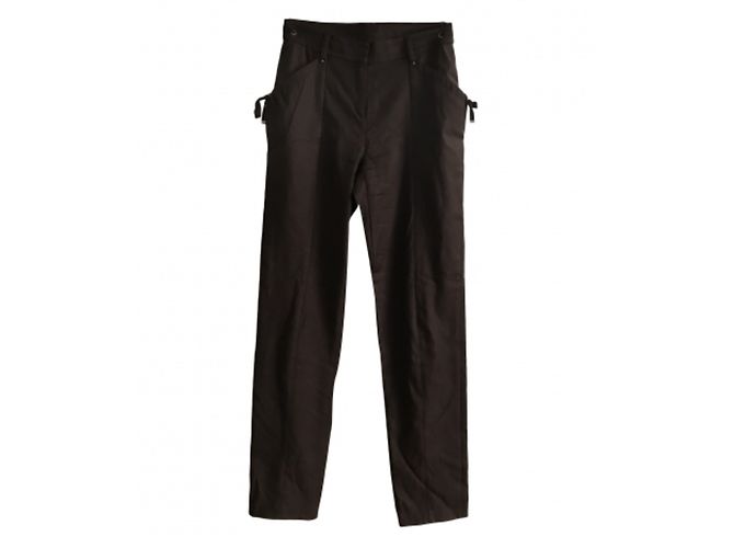 Escada Karottenhose braun Baumwolle