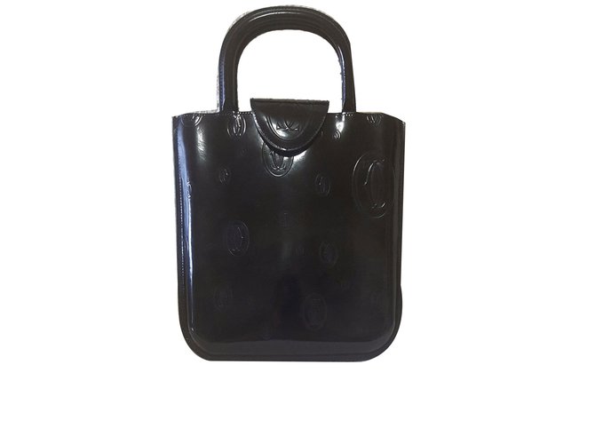 cartier handbag black