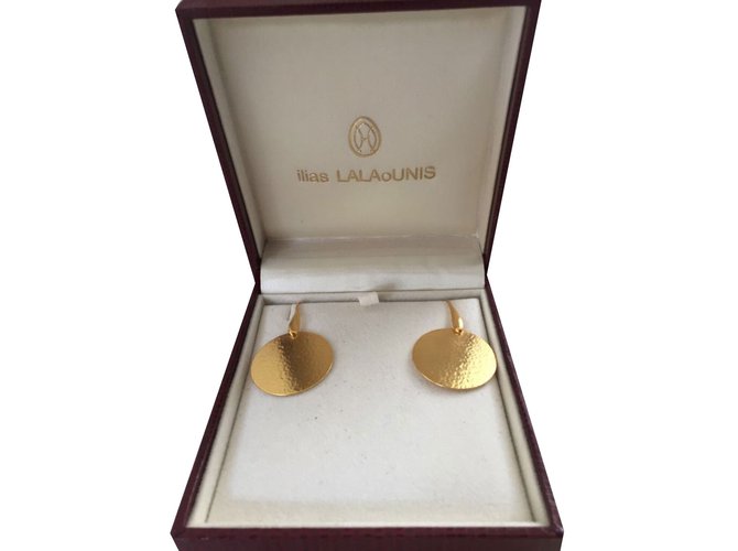Autre Marque Earrings Golden Gold-plated  ref.53761