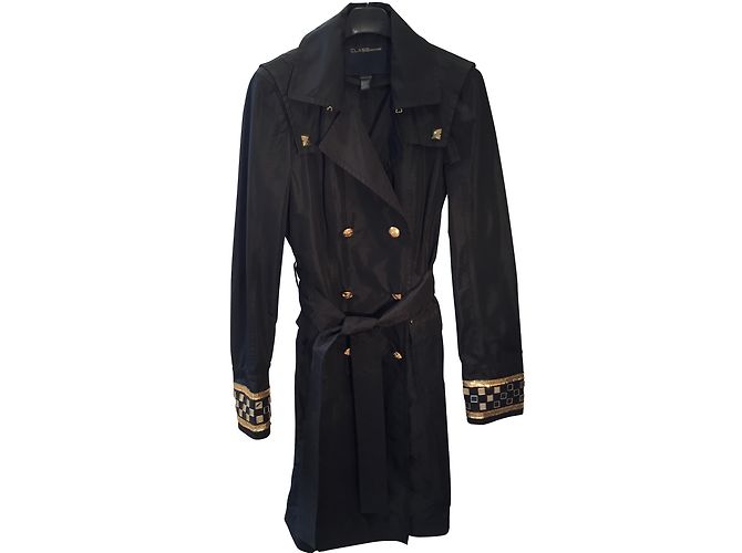 Trench Roberto Cavalli Nero