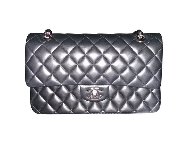 Chanel Timeless Black Leather  ref.54071