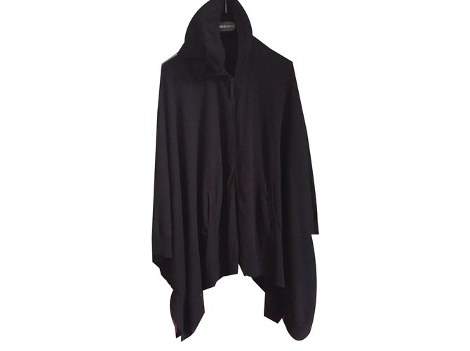 Gucci Cape Black Cashmere  ref.54129