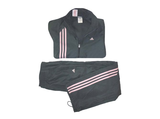 Adidas Outfits Dark grey Polyester  ref.54143