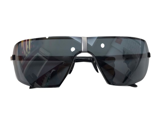 Autre Marque gafas de sol de diseño de porsche Gris Metal  ref.54155