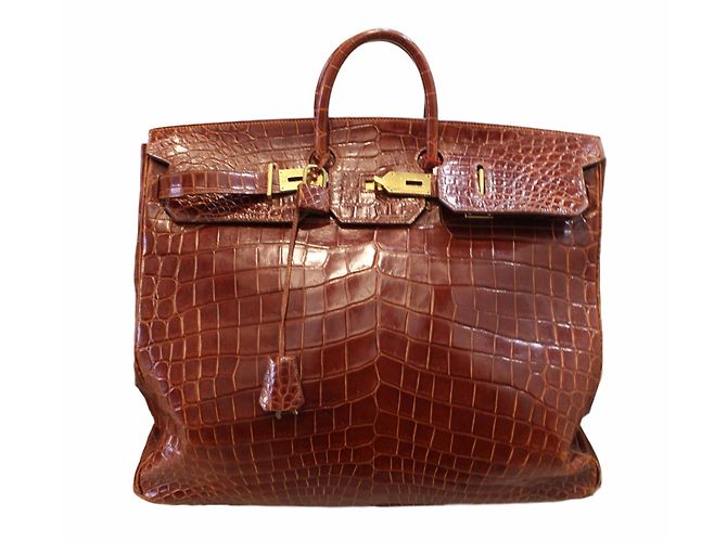 Hermès Birkin Voyage HAC Marrone