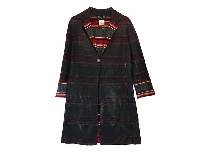 Chanel Cardigan lungo Paris-Dallas Multicolore