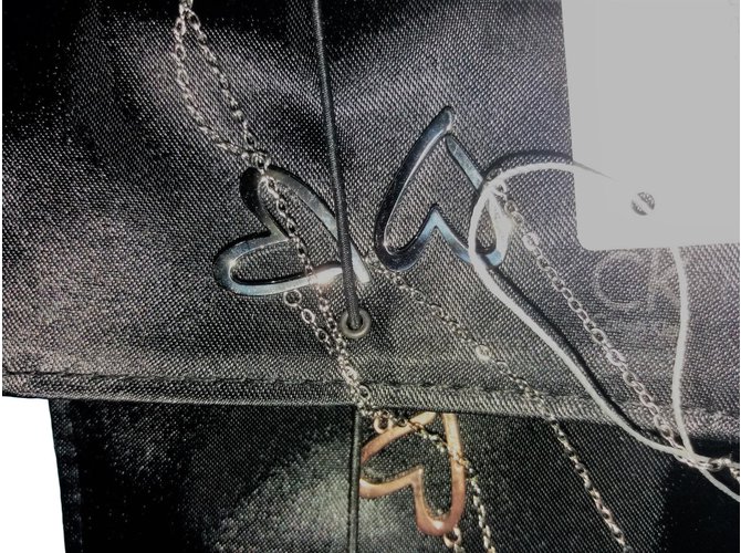 Calvin Klein Long necklaces Silvery Steel  ref.54421