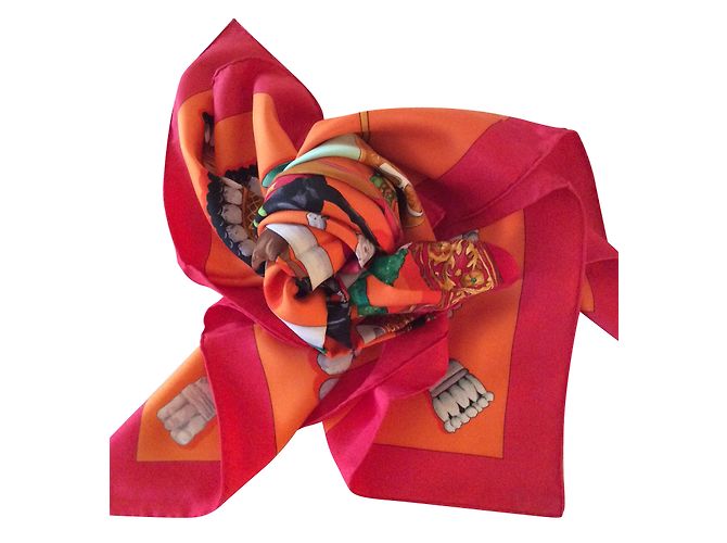 Hermès Plaza De Toros di Hubert de Watrigant 1993 Multicolore