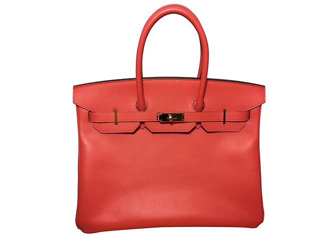 Hermès Birkin 35 pink epsom leather Coral