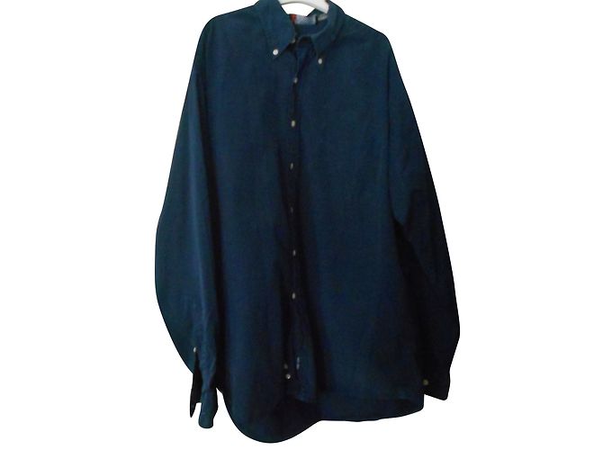 Saint James Camicia da Uomo in Cotone Blu Navy XXL