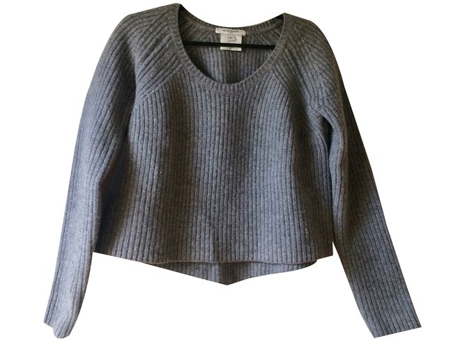 Givenchy Knitwear Grey Wool  ref.54663