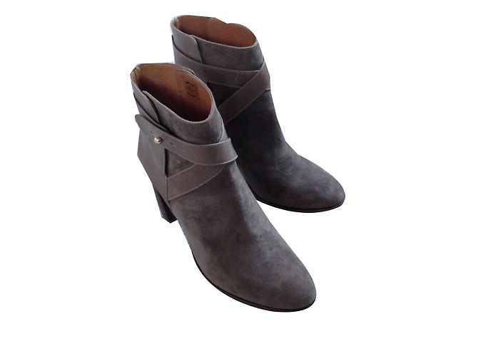 Botines Sophia Comptoir Des Cotonniers de piel 39
