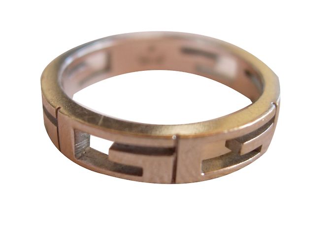 Gucci GG Ring aus Weißgold Größe 53 Silber