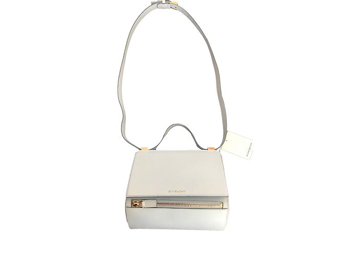 Bolsa de mão Givenchy Pandora Box em pele azul