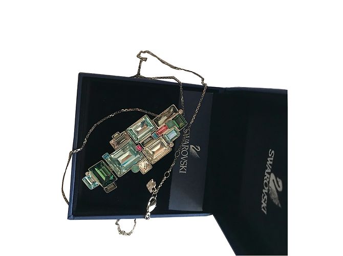 Swarovski Halskette Mehrfarbig Mehrfarben