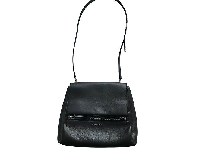 Bolsa de mão Givenchy Pandora Pure em pele Ebony Ébano