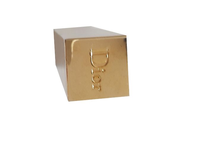 Atomiseur de parfum Dior doré
