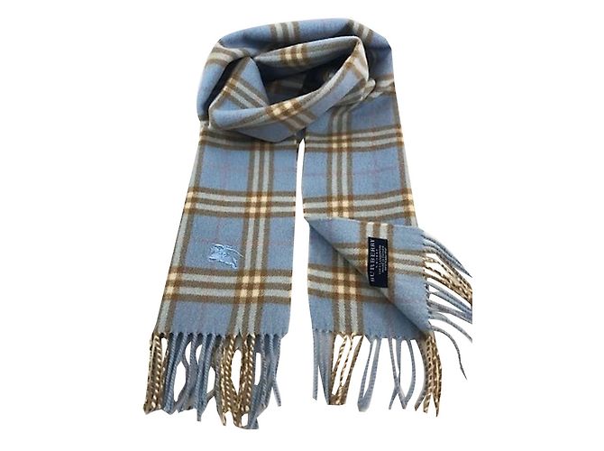 Burberry Sciarpe da uomo Blu Lana