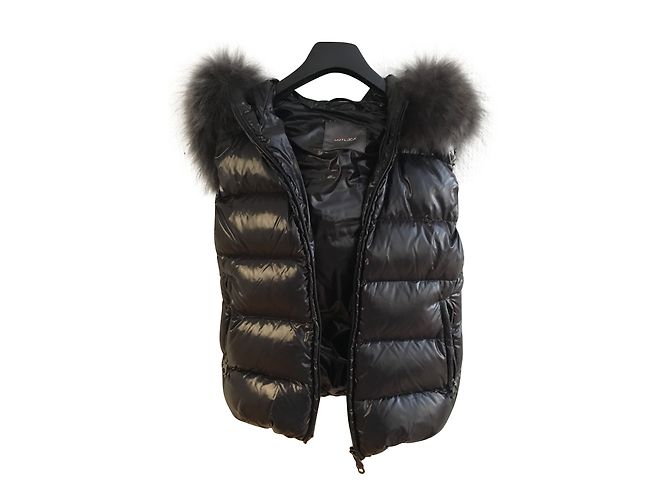 Duvetica Ärmellose Jacke Schwarz