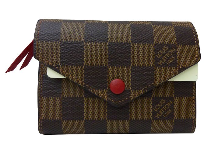 Louis Vuitton Victorine damier ébène Braun