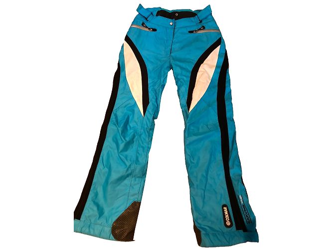 Pantaloni da sci Colmar Turchese e Neri M Blu