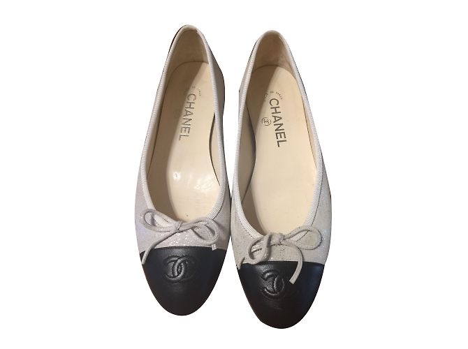 Chanel Sapatilhas de ballet Multicor