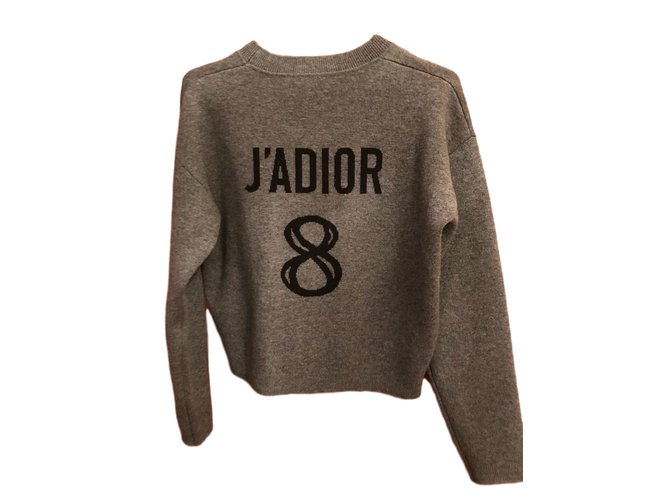 Dior Jadior-Pullover Grau Kaschmir  ref.55335