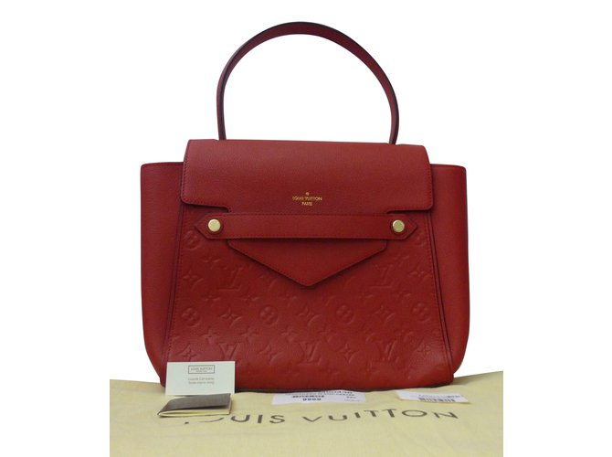 Louis Vuitton Trocadero Roja Cuero  ref.55398